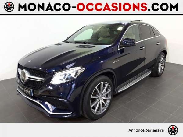 Mercedes-Benz-GLE Coupe-63 AMG 557ch 4Matic 7G-Tronic Speedshift Plus Euro6d-T-Occasion Monaco