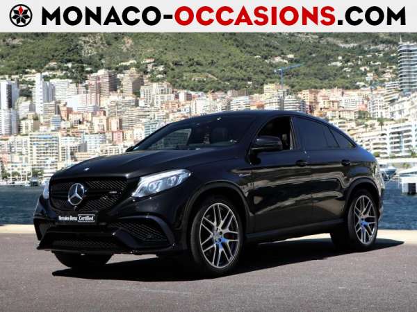 Mercedes-Benz-GLE Coupe-63 AMG S 585ch 4Matic 7G-Tronic Speedshift Plus-Occasion Monaco