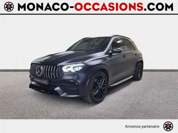 Mercedes-Benz-GLE-53 AMG 435ch+22ch EQ Boost 4Matic+ 9G-Tronic Speedshift TCT-Occasion Monaco