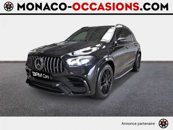 Mercedes-Benz-GLE-63 S AMG 612ch+22ch EQ Boost 4Matic+ 9G-Tronic Speedshift TCT-Occasion Monaco