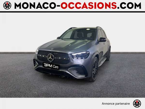 Mercedes-Benz-GLE-350 de 197ch+136ch AMG Line 4Matic 9G-Tronic-Occasion Monaco