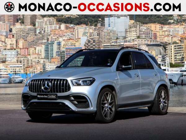 Mercedes-Benz-GLE-63 S AMG 612ch+22ch EQ Boost 4Matic+ 9G-Tronic Speedshift TCT-Occasion Monaco
