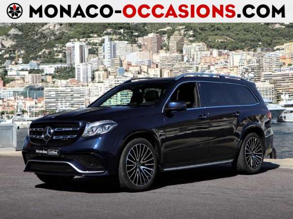 Mercedes-Benz-GLS-63 AMG 585ch 4Matic 7G-Tronic Speedshift Plus-Occasion Monaco