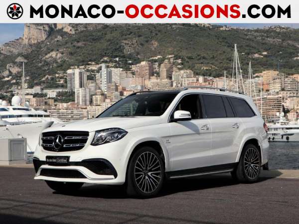 Mercedes-Benz-GLS-63 AMG 585ch 4Matic 7G-Tronic Speedshift Plus-Occasion Monaco