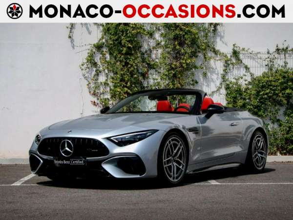 Mercedes-Benz-SL-63 AMG 585ch 4Matic+ 9G Speedshift MCT AMG-Occasion Monaco