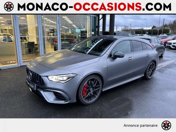 Mercedes-CLA Shooting Brake-45 AMG S 421ch 4Matic+ 8G-DCT Speedshift AMG-Occasion Monaco