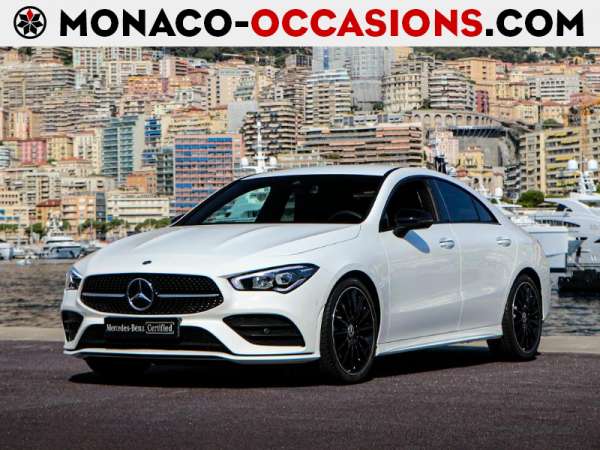 Mercedes-CLA-220 d 190ch AMG Line 8G-DCT-Occasion Monaco