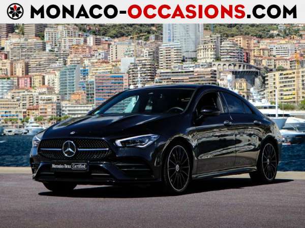 Mercedes-CLA-220 d 190ch AMG Line 8G-DCT-Occasion Monaco