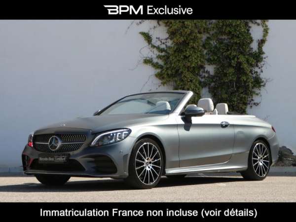 Mercedes-Classe C Cabriolet-200 184ch AMG Line 9G-Tronic Euro6d-T-Occasion Monaco