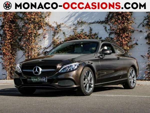 Mercedes-Classe C Coupe-250 211ch Executive 9G-Tronic-Occasion Monaco