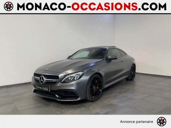 Mercedes-Classe C Coupe-63 AMG S 510ch Speedshift MCT-Occasion Monaco