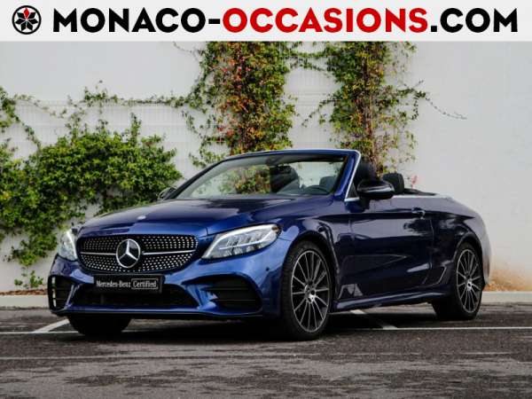 Mercedes-Classe C-Cabriolet 220 d 194ch AMG Line 9G-Tronic-Occasion Monaco
