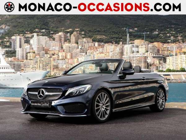 Mercedes-Classe C-Cabriolet 220 d 170ch Sportline 9G-Tronic-Occasion Monaco
