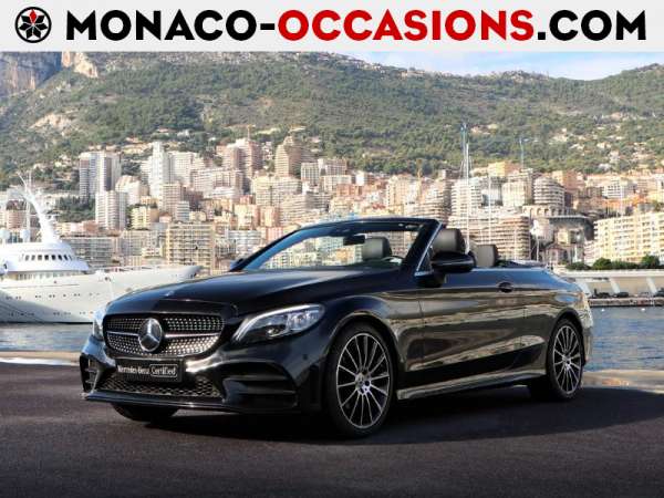 Mercedes-Classe C-Cabriolet 220 d 194ch AMG Line 9G-Tronic-Occasion Monaco