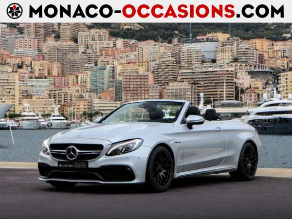 Mercedes-Classe C-Cabriolet 63 AMG S 510ch Speedshift MCT-Occasion Monaco