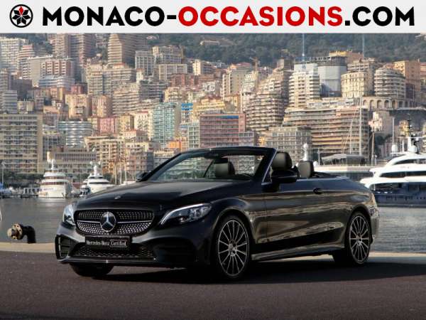 Mercedes-Classe C-Cabriolet 220 d 194ch AMG Line 4Matic 9G-Tronic-Occasion Monaco