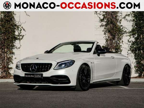 Mercedes-Classe C-Cabriolet 63 AMG 510ch Speedshift MCT AMG-Occasion Monaco