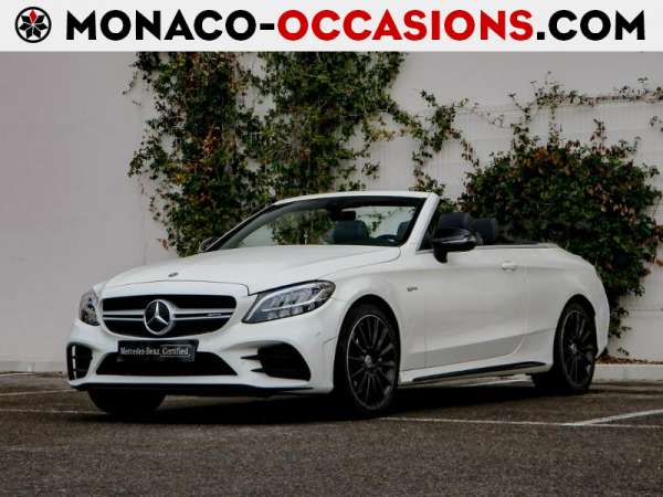 Mercedes-Classe C-Cabriolet 43 AMG 390ch 4Matic Speedshift TCT AMG 28cv-Occasion Monaco