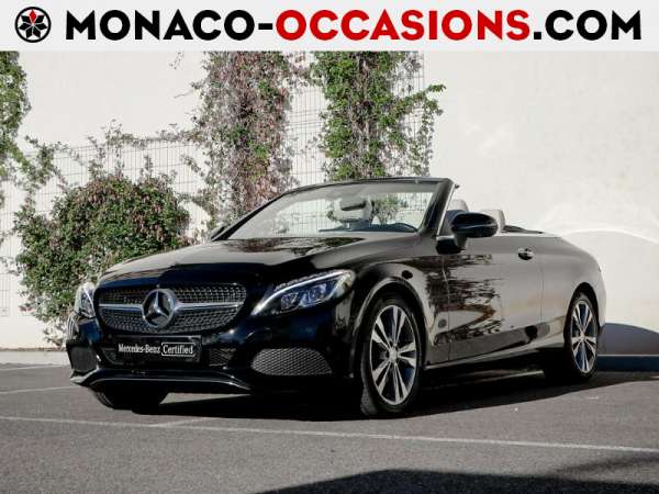 Mercedes-Classe C-Cabriolet 300 245ch Executive 9G-Tronic-Occasion Monaco