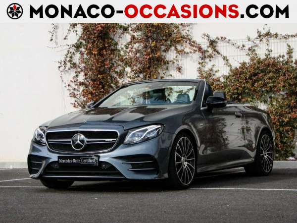 Mercedes-Classe E Cabriolet-53 AMG 435ch 4Matic+ Speedshift MCT AMG Euro6d-T-EVAP-ISC-Occasion Monaco