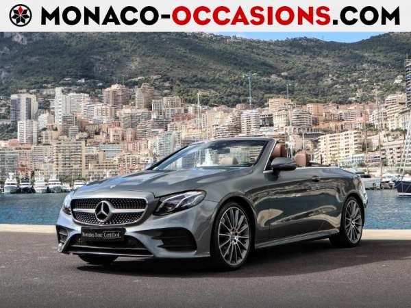 Mercedes-Classe E-Cabriolet 300 245ch Sportline 9G-Tronic Euro6d-T-Occasion Monaco