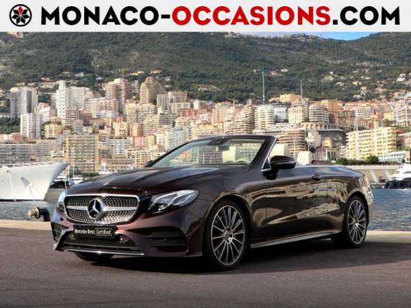 Mercedes-Classe E-Cabriolet 300 245ch Sportline 9G-Tronic-Occasion Monaco
