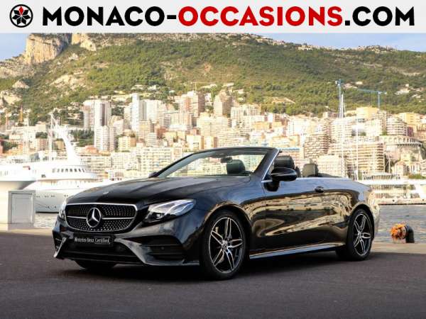 Mercedes-Classe E-Cabriolet 220 d 194ch AMG Line 9G-Tronic-Occasion Monaco