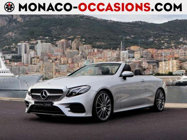 Mercedes-Classe E-Cabriolet 220 d 194ch Sportline 9G-Tronic-Occasion Monaco