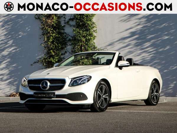 Mercedes-Classe E-Cabriolet 300 245ch Executive 9G-Tronic Euro6d-T-Occasion Monaco