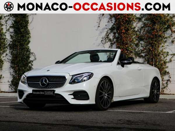 Mercedes-Classe E-Cabriolet 200 184ch Sportline 9G-Tronic-Occasion Monaco