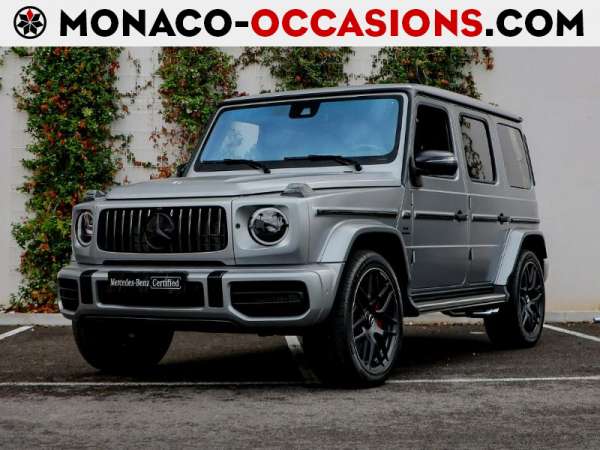 Mercedes-Classe G-63 AMG 585ch Speedshift TCT ISC-FCM-Occasion Monaco