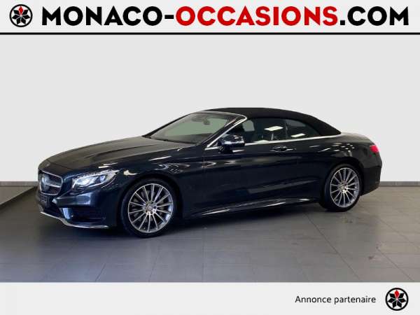 Mercedes-Classe S Cabriolet-500 9G-Tronic-Occasion Monaco