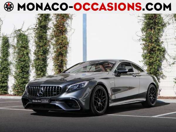 Mercedes-Classe S-Coupe/CL 63 AMG 4MATIC+ Speedshift MCT AMG-Occasion Monaco