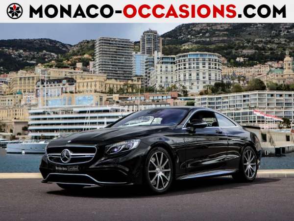 Mercedes-Classe S-Coupe/CL 63 AMG 4Matic Speedshift MCT AMG-Occasion Monaco