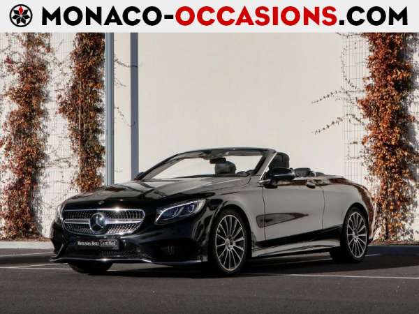 Mercedes-Classe S-Cabriolet 500 9G-Tronic-Occasion Monaco