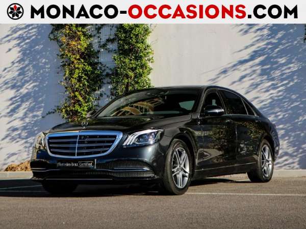 Mercedes-Classe S-350 d 286ch Fascination L 4Matic 9G-Tronic Euro6d-T-Occasion Monaco