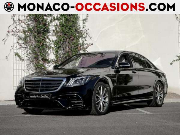 Mercedes-Classe S-63 AMG S 612ch 4Matic+ Limousine Speedshift MCT AMG Euro6d-T-Occasion Monaco