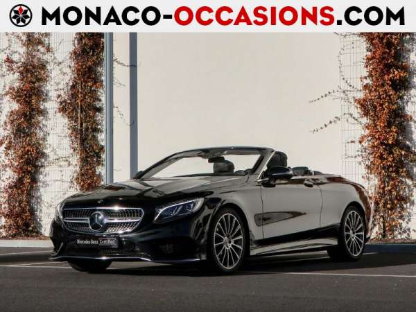 Mercedes-Classe S-Cabriolet 500 9G-Tronic-Occasion Monaco