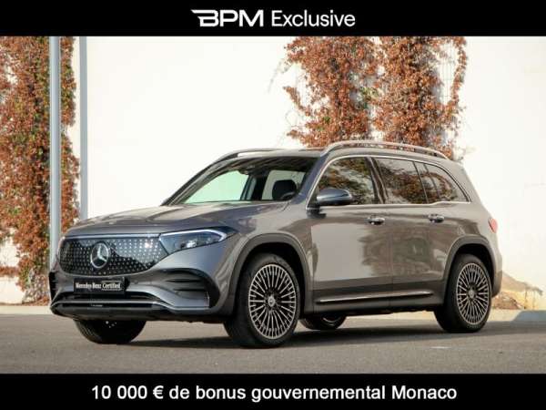 Mercedes-EQB-250+ 190ch-Occasion Monaco