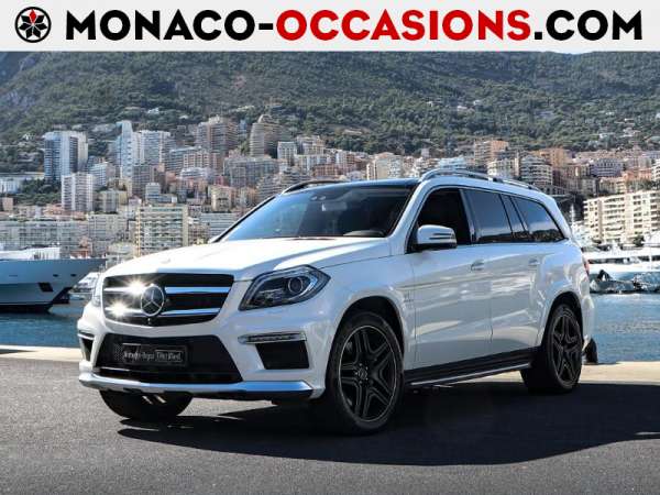 Mercedes-GL-63 AMG 4Matic 7G-Tronic Speedshift +-Occasion Monaco