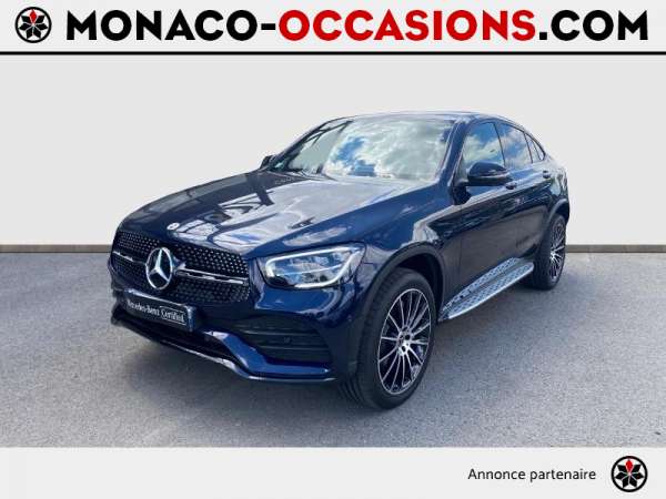 Mercedes-GLC Coupe-300 de 194+122ch AMG Line 4Matic 9G-Tronic-Occasion Monaco