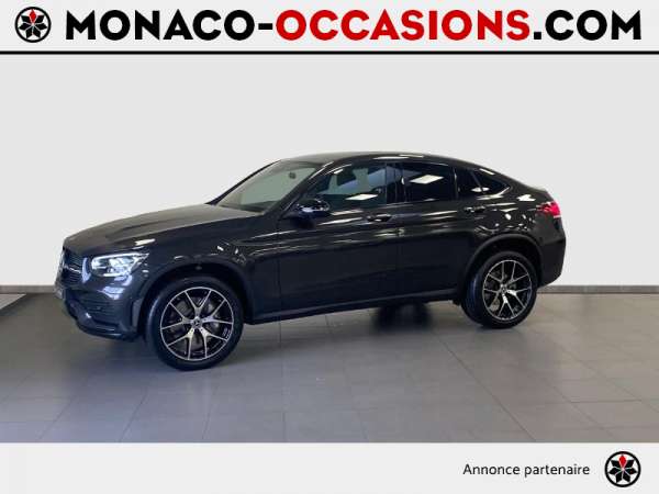 Mercedes-GLC Coupe-300 de 194+122ch AMG Line 4Matic 9G-Tronic-Occasion Monaco