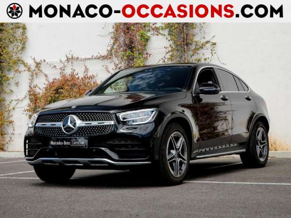Mercedes-GLC Coupe-300 de 194+122ch AMG Line 4Matic 9G-Tronic-Occasion Monaco