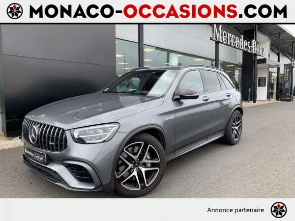 Mercedes-GLC-63 AMG 476ch 4Matic+ 9G-Tronic Euro6d-T-Occasion Monaco