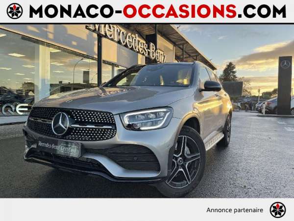 Mercedes-GLC-300 de 194+122ch AMG Line 4Matic 9G-Tronic-Occasion Monaco