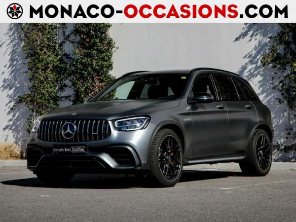 Mercedes-GLC-63 AMG S 510ch 4Matic+ Speedshift MCT AMG Euro6d-T-EVAP-ISC-Occasion Monaco
