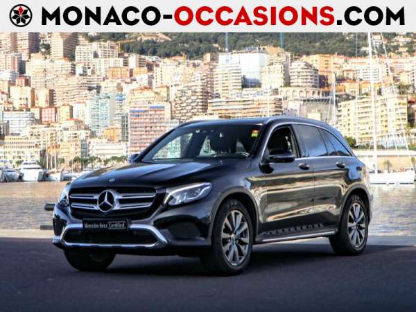 Mercedes-GLC-I Ph1 250 211ch Fascination 4M 9GTro E6dT-Occasion Monaco
