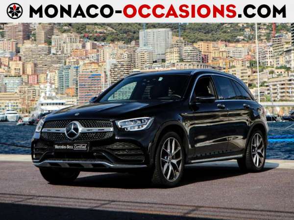 Mercedes-GLC-300 de 194+122ch AMG Line 4Matic 9G-Tronic-Occasion Monaco