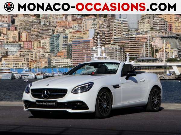 Mercedes-SLC-180 156ch Sportline 9G-Tronic-Occasion Monaco