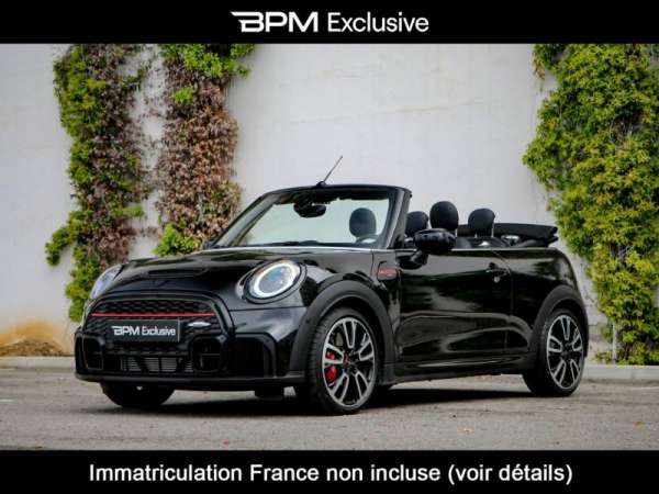 Mini-Cabrio-John Cooper Works 231ch Edition Premium Plus BVA8-Occasion Monaco